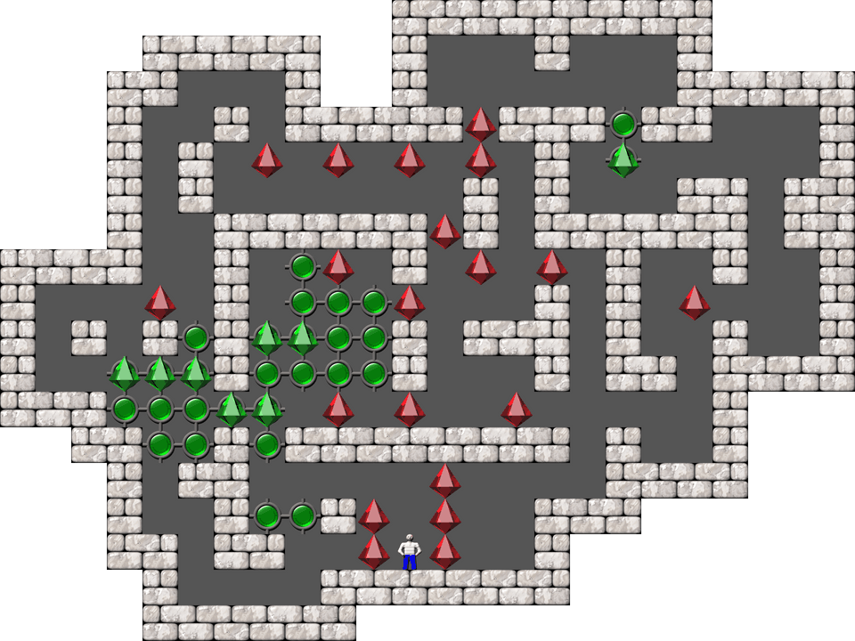 Sokoban David W. Skinner Arranged level 155